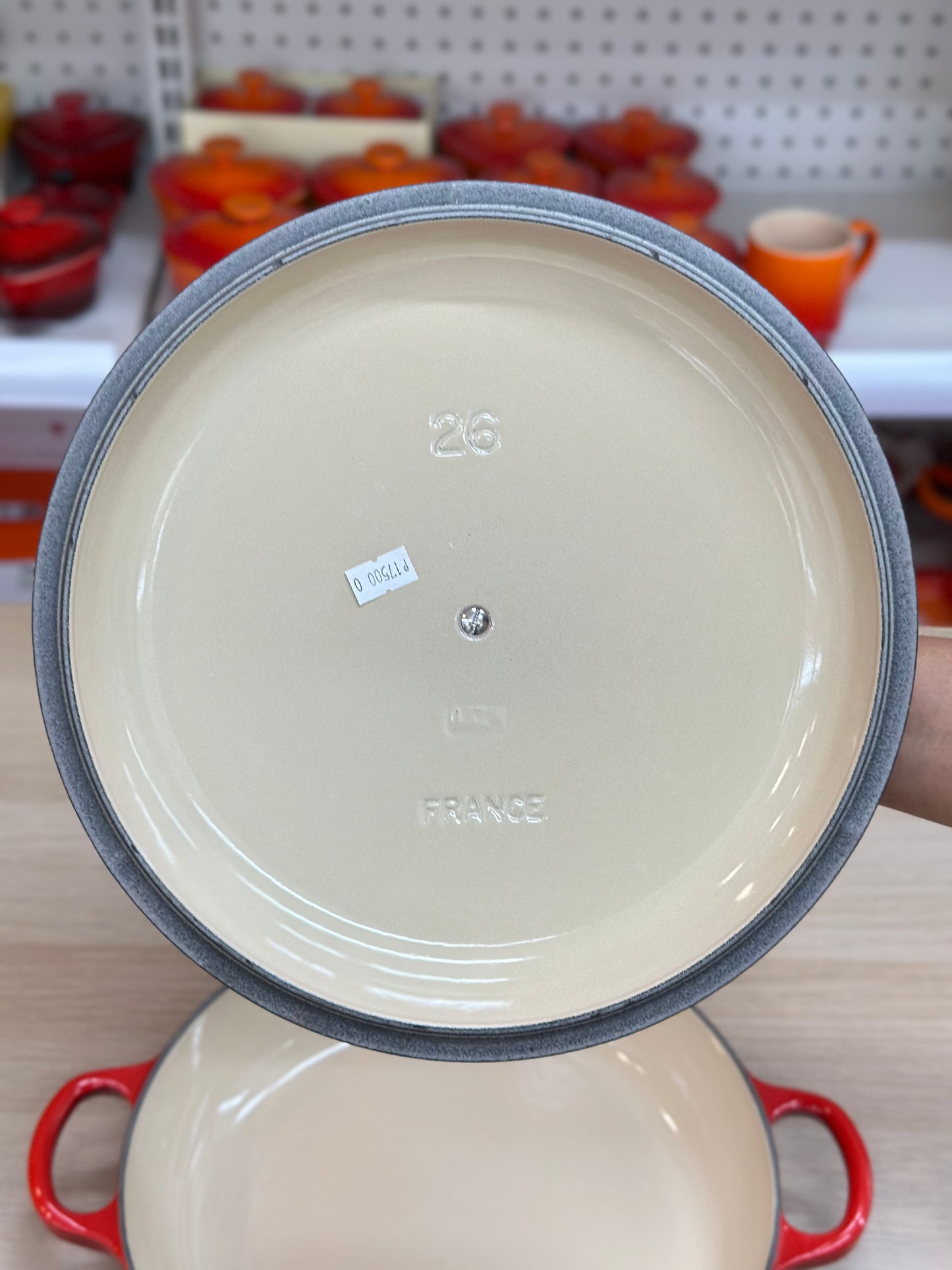 Le Creuset Cocette Round Braiser Type Cast Iron Casserole Made in France