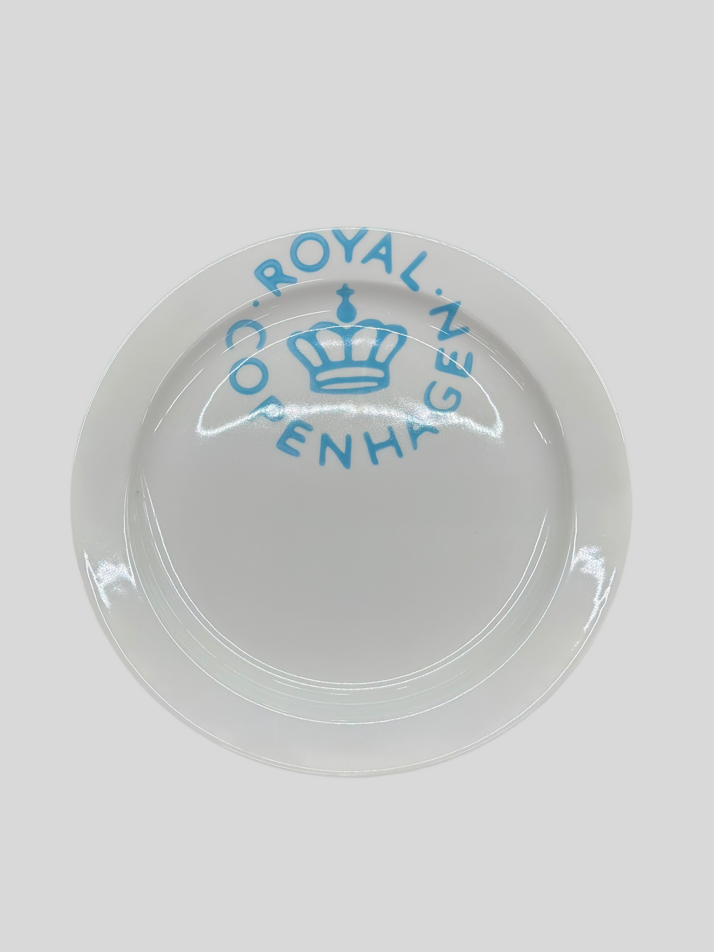 ROYAL COPENHAGEN Fajance Logo Plate #626 | 26cm Dinner Plate | Vintage Danish Faience