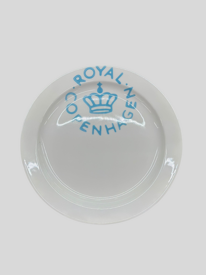 ROYAL COPENHAGEN Fajance Logo Plate #626 | 26cm Dinner Plate | Vintage Danish Faience