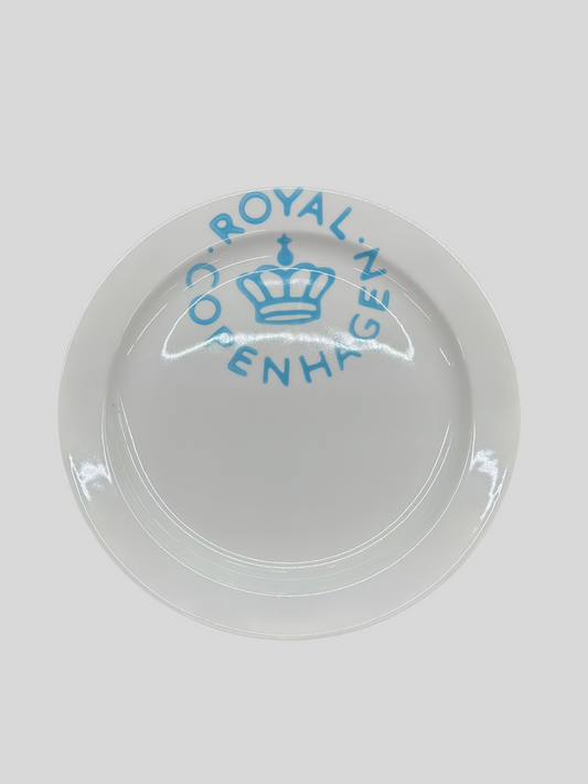 ROYAL COPENHAGEN Fajance Logo Plate #626 | 26cm Dinner Plate | Vintage Danish Faience