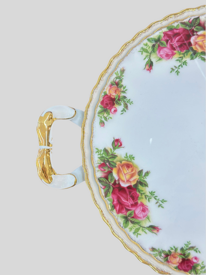 Luxury Royal Albert Old Country Roses Covered Tureen | Refinement: Royal Albert Old Country Roses Tureen | Mint Cond. Made in England Bone China Serving Bowl | OOKII