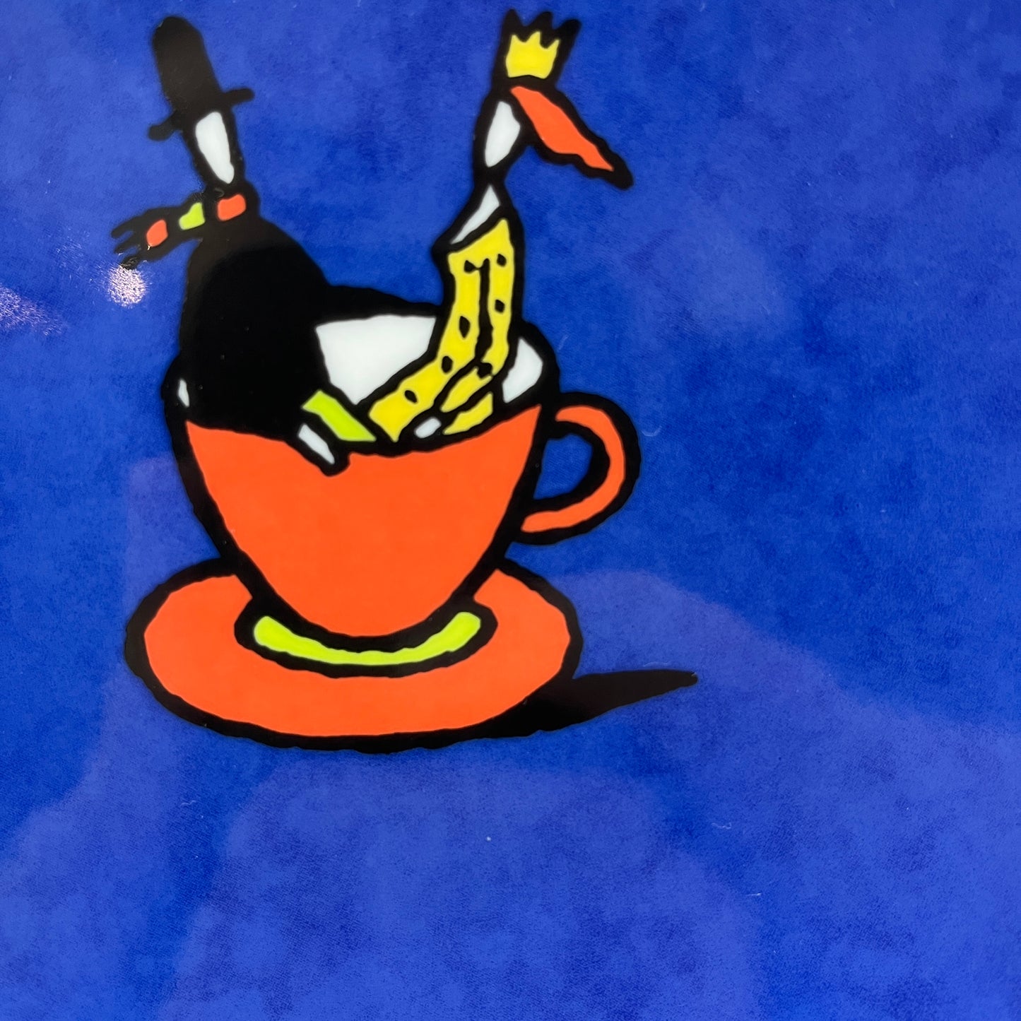 Rosenthal Studio Line Germany Dorothy Hafner Collector Plate Modern Art Design Triangular Shape With Box Brand New 16cm