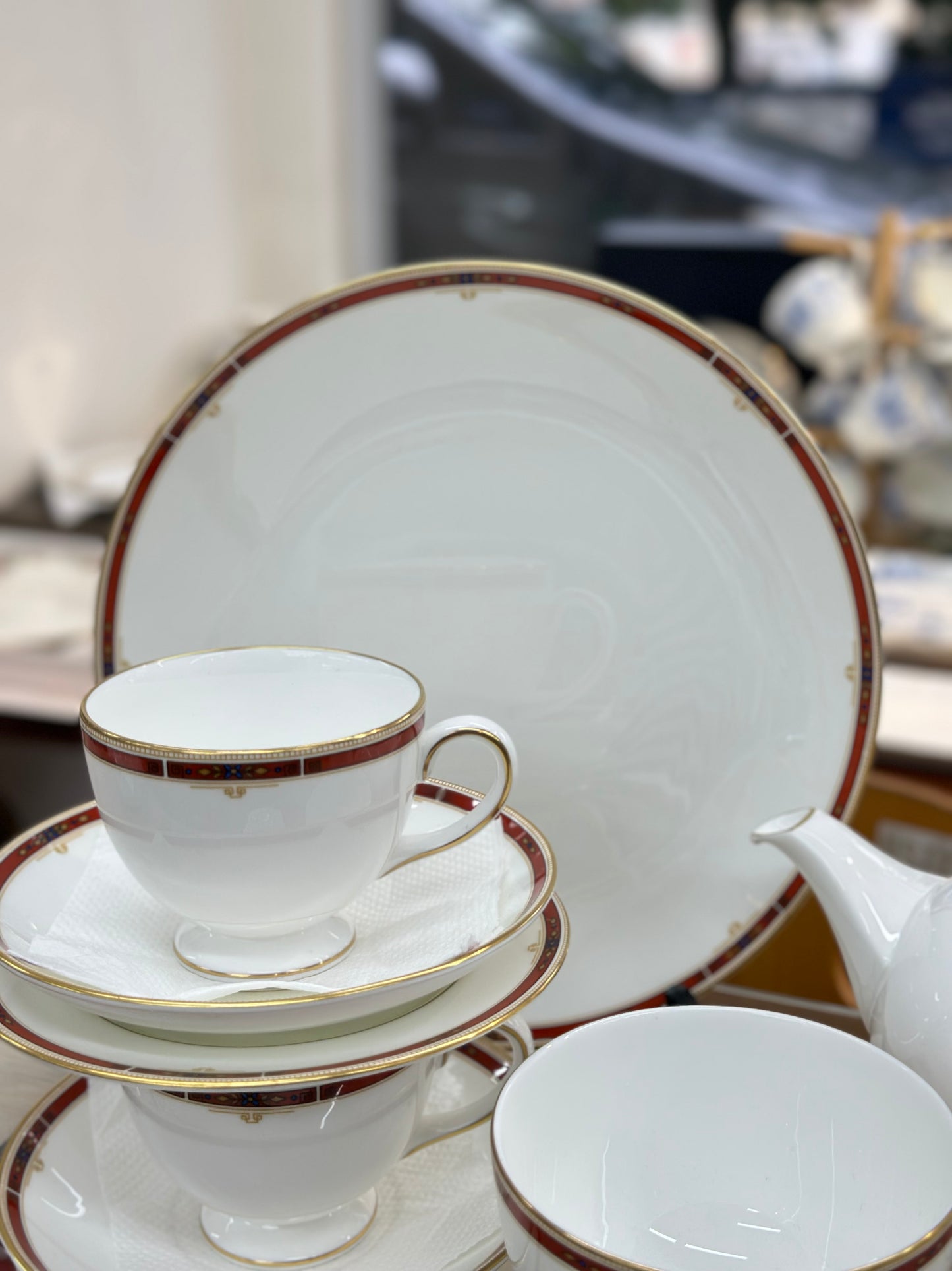 Wedgwood “Colorado” Complete Tea Set