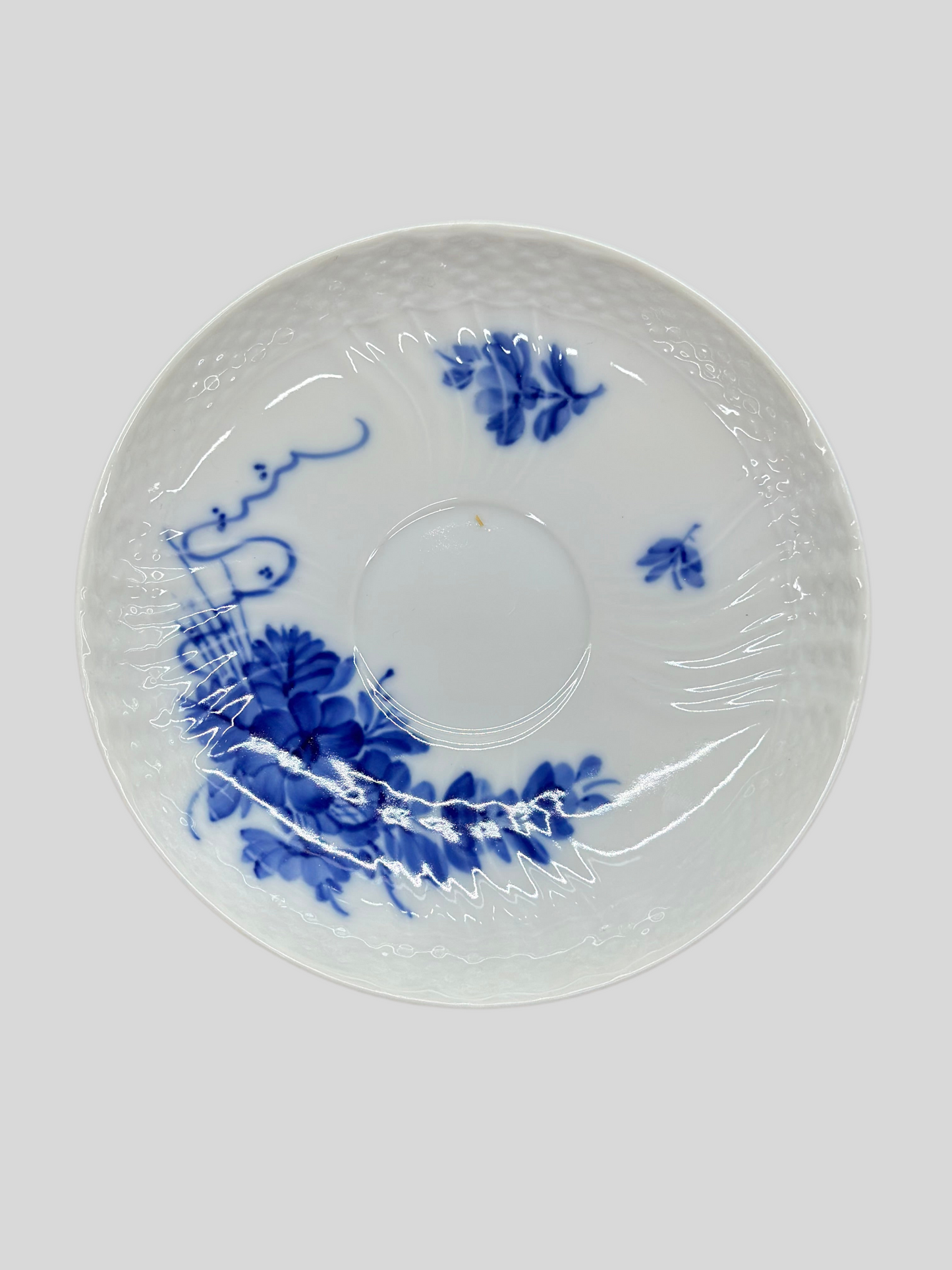 Royal Copenhagen Blå Blomst Tea Cup & Saucer Set | Design 081 & BOX 088 | Excellent Condition