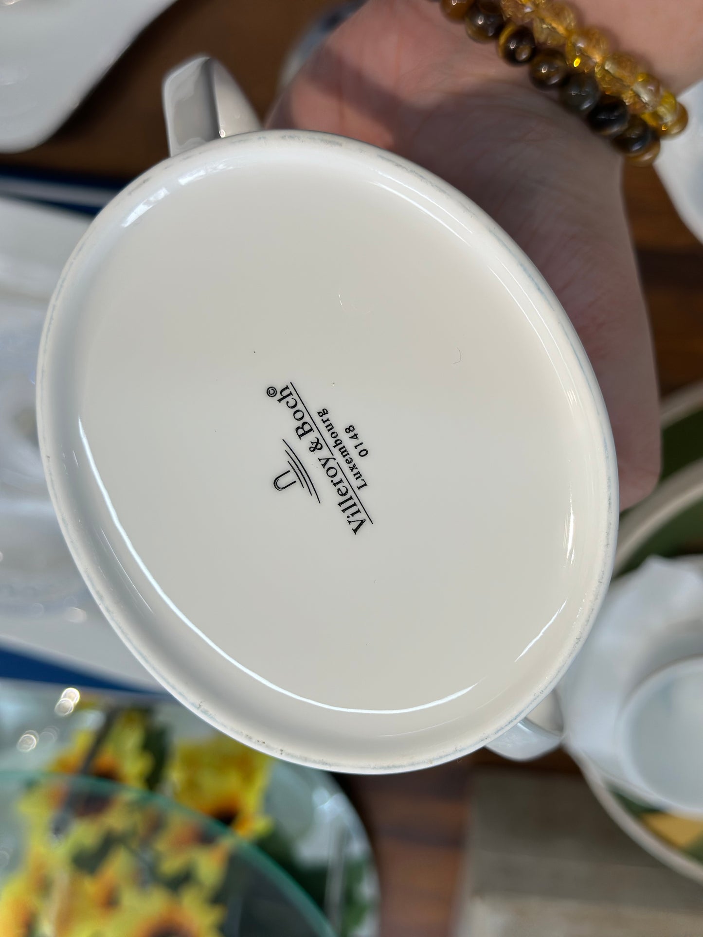 Villeroy & Boch White Porcelain Tea Set