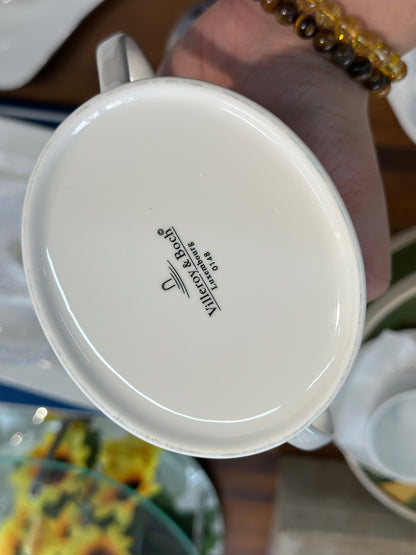 Villeroy & Boch White Porcelain Tea Set