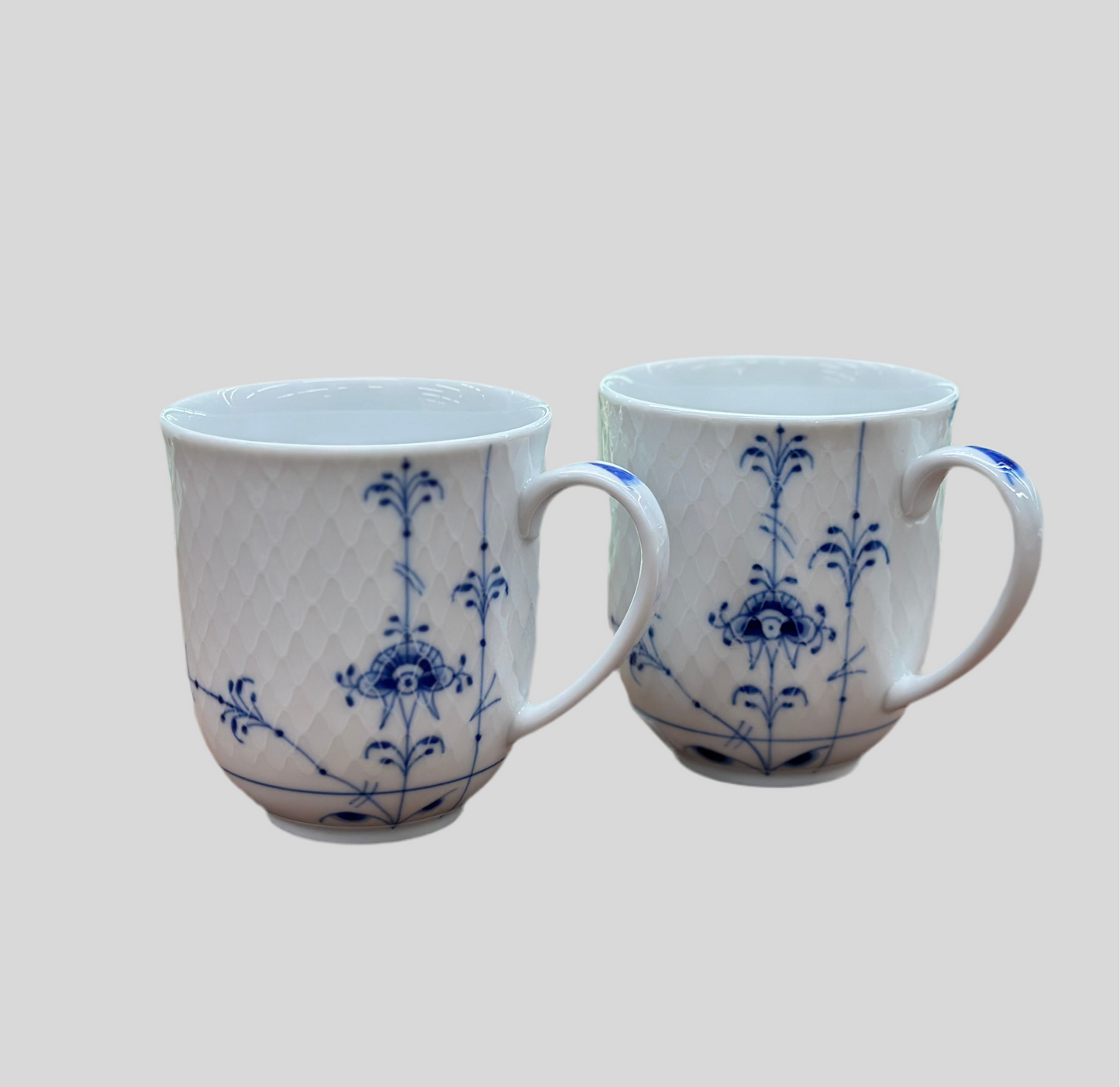 Royal Copenhagen Blue Palmette Mugs | No. 427
