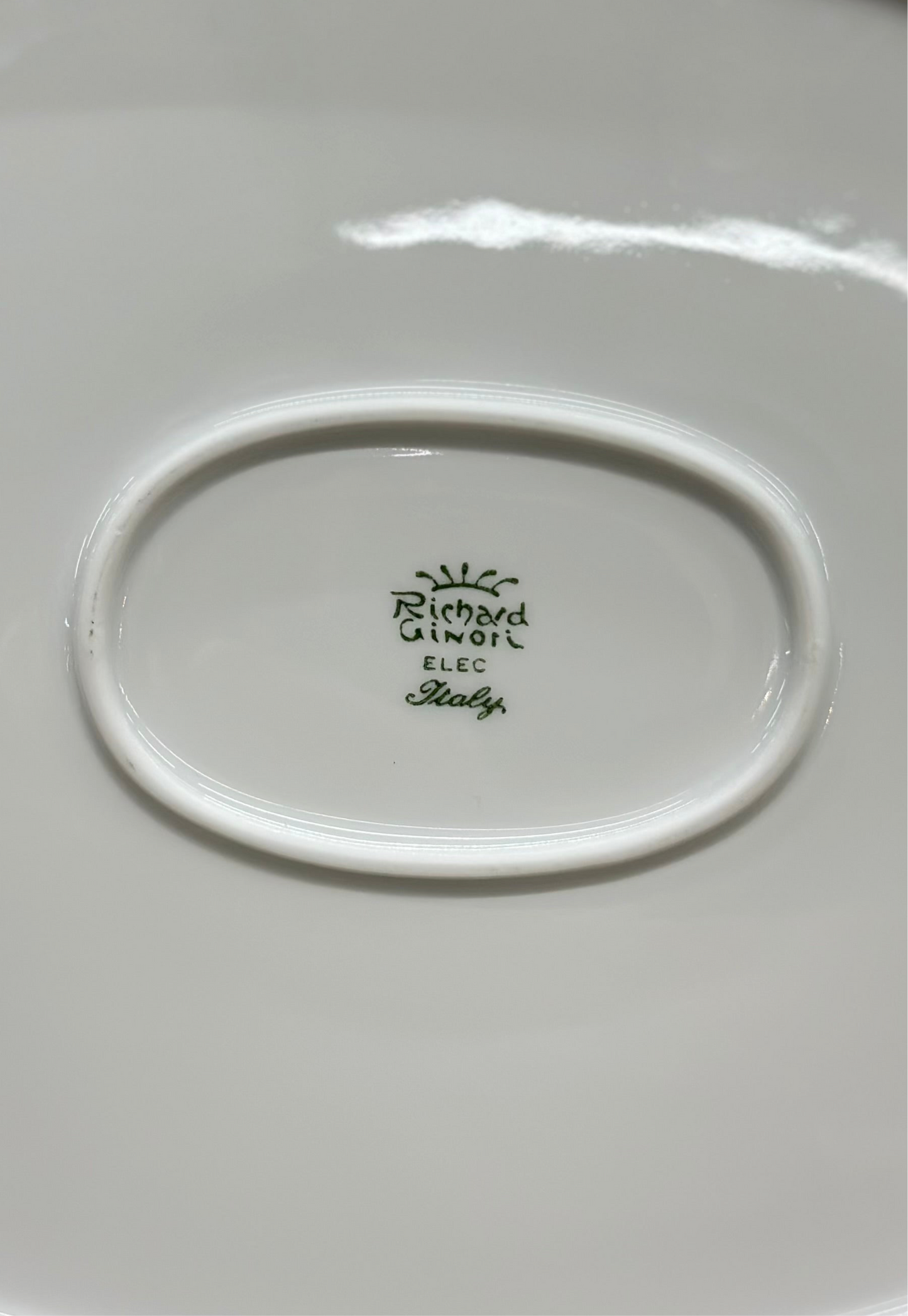 RICHARD GINORI Oval Serving Platter | 39.5x28cm | Vecchio Ginori | Italian Porcelain