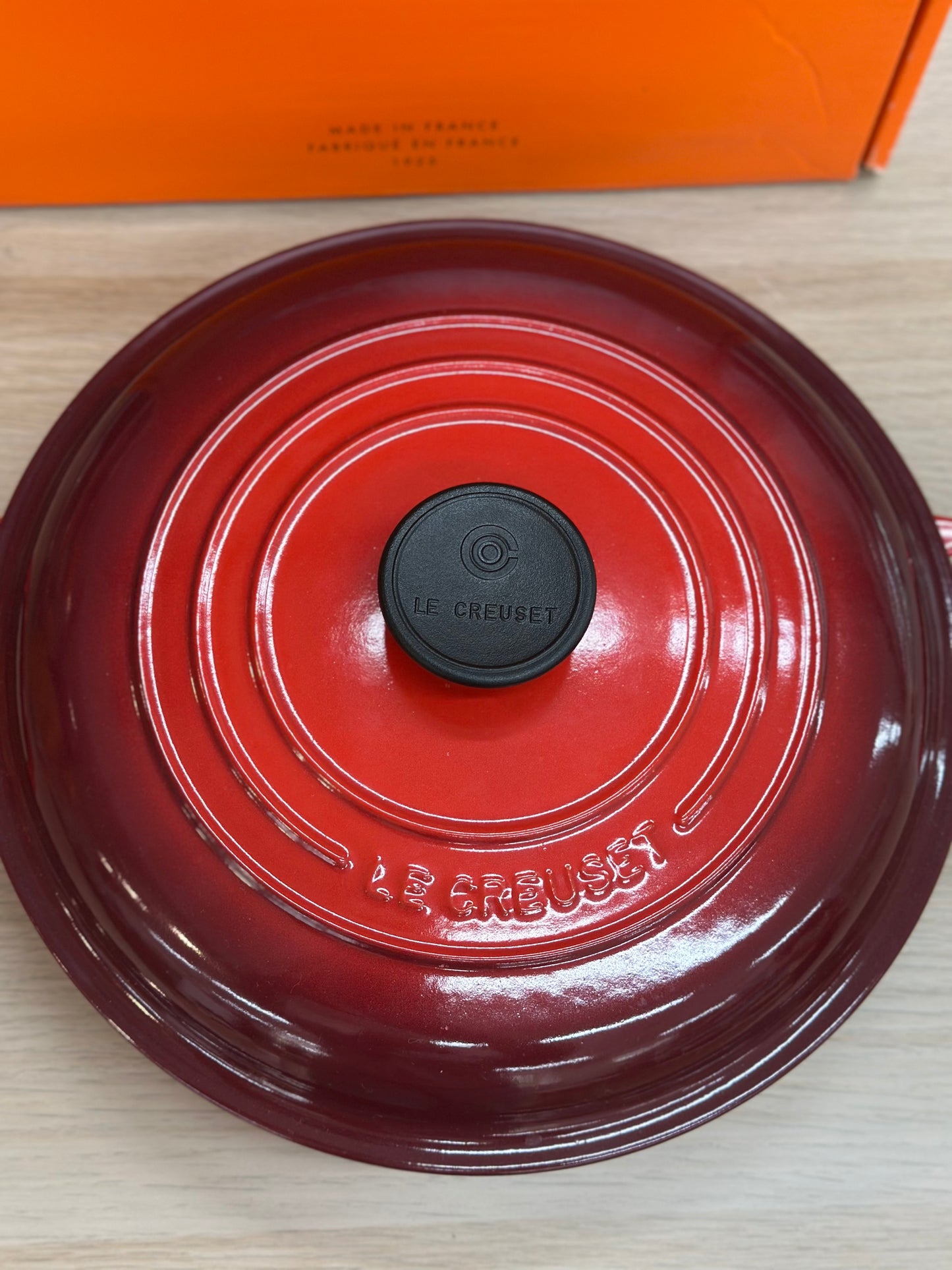 Le Creuset Cocette Round Braiser Type Cast Iron Casserole Made in France