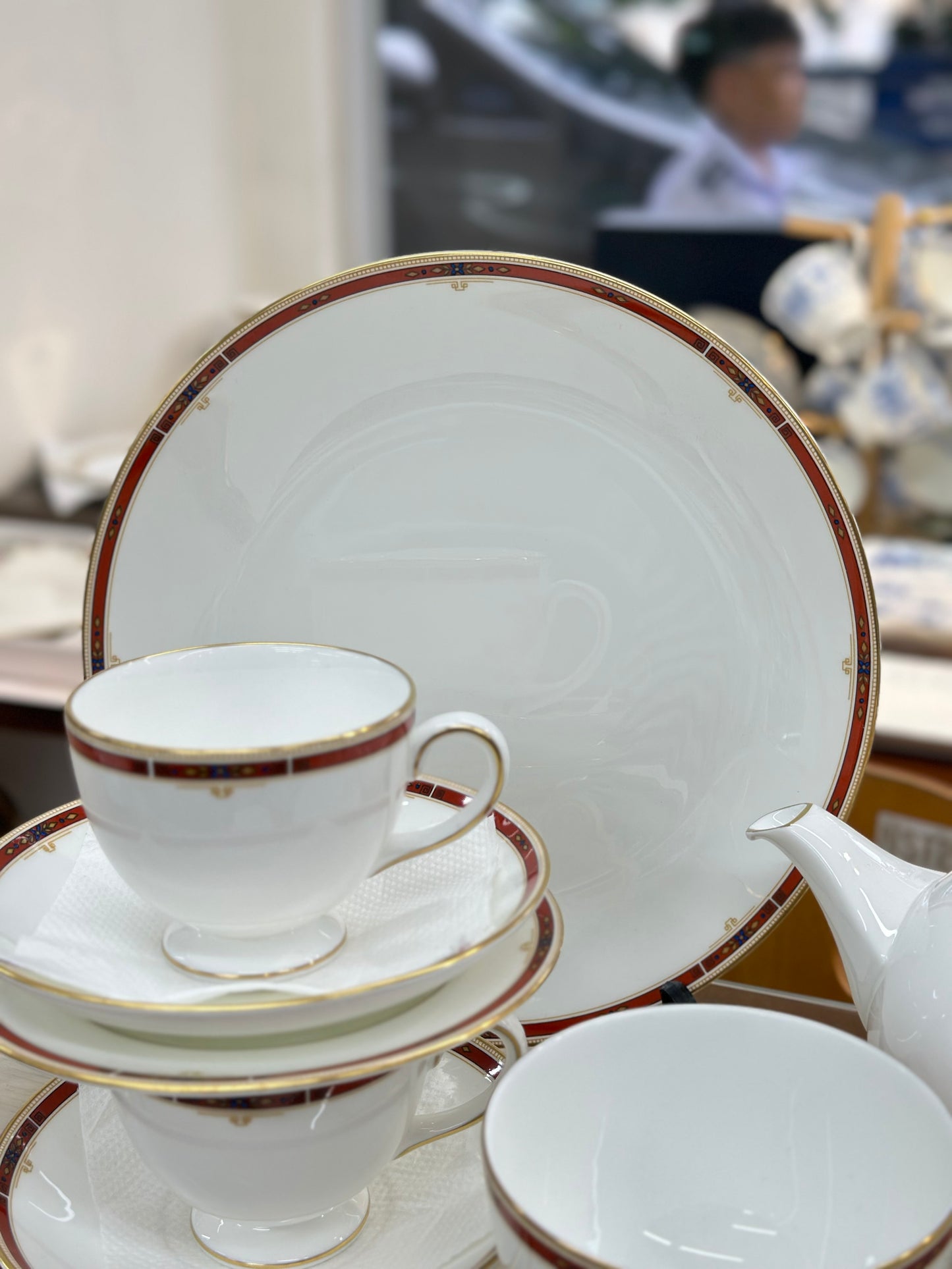 Wedgwood “Colorado” Complete Tea Set