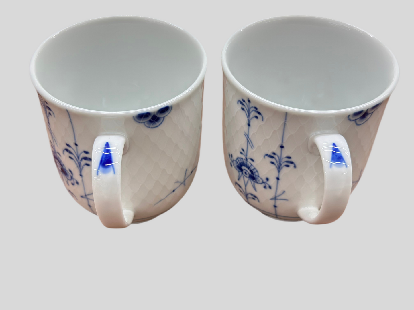 Royal Copenhagen Blue Palmette Mugs | No. 427