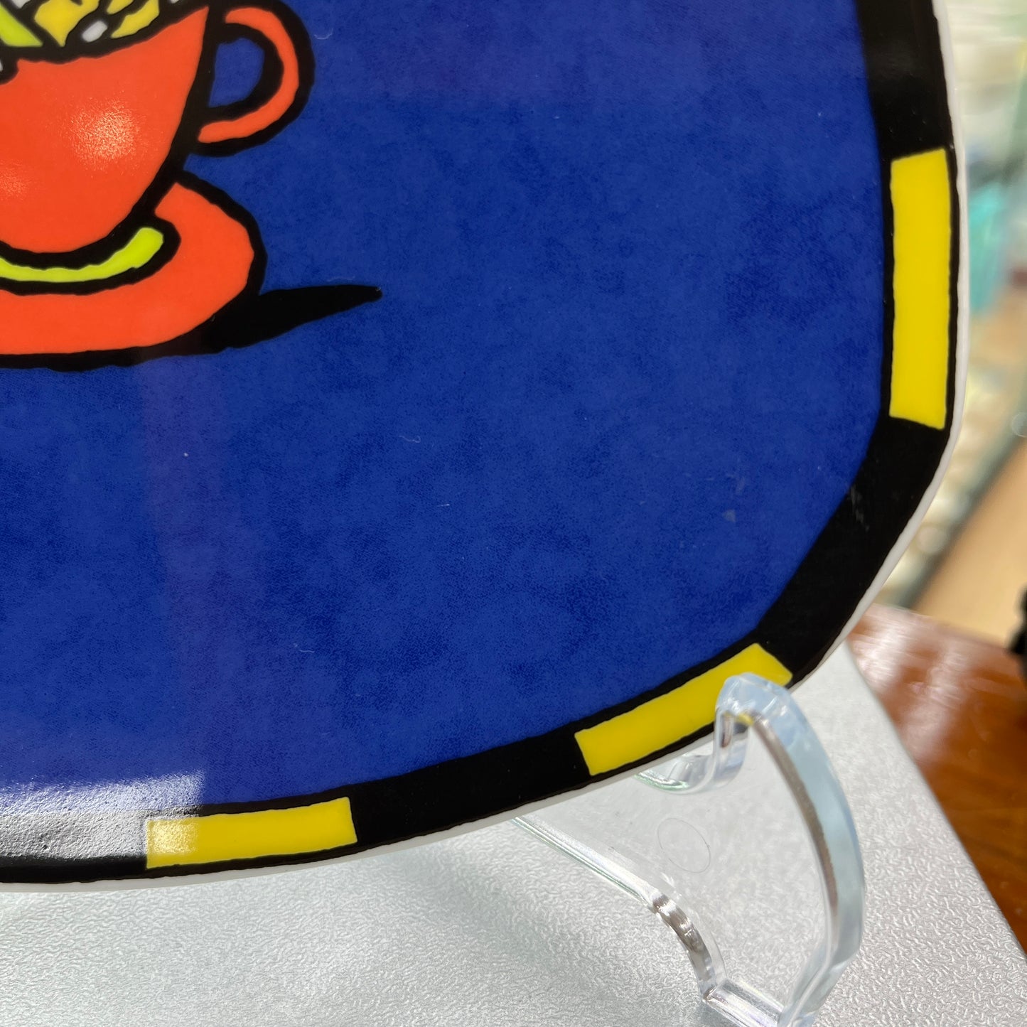 Rosenthal Studio Line Germany Dorothy Hafner Collector Plate Modern Art Design Triangular Shape With Box Brand New 16cm