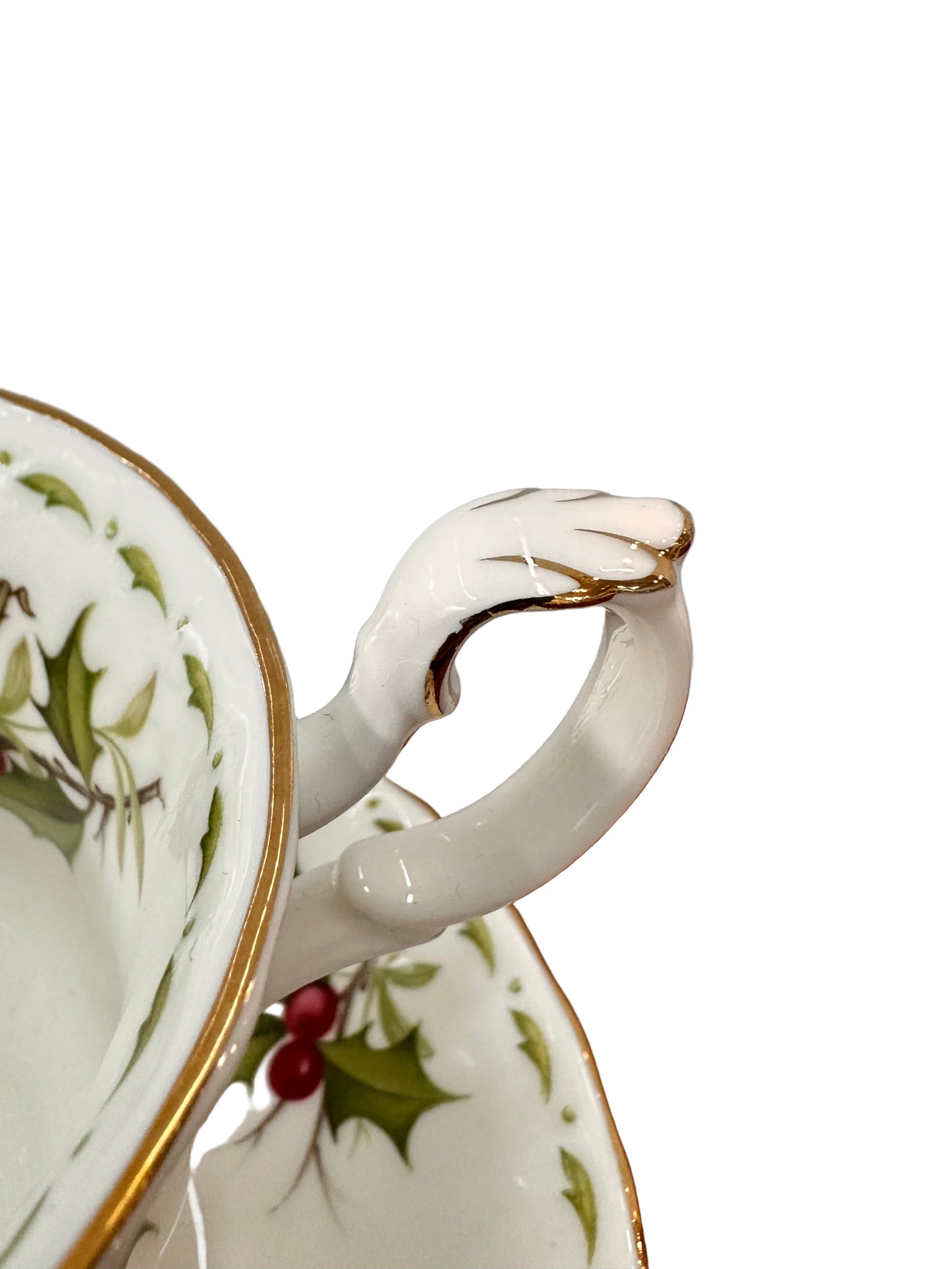 Royal Albert Flower of the Month | December Christmas Rose Cup & Saucer Set | Mint Condition