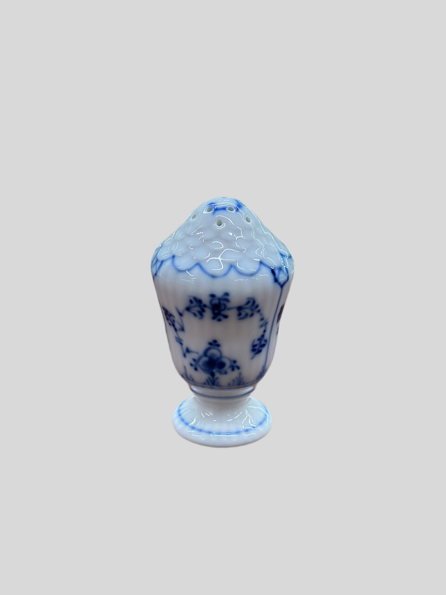 Royal Copenhagen Blue Fluted Salt Shaker