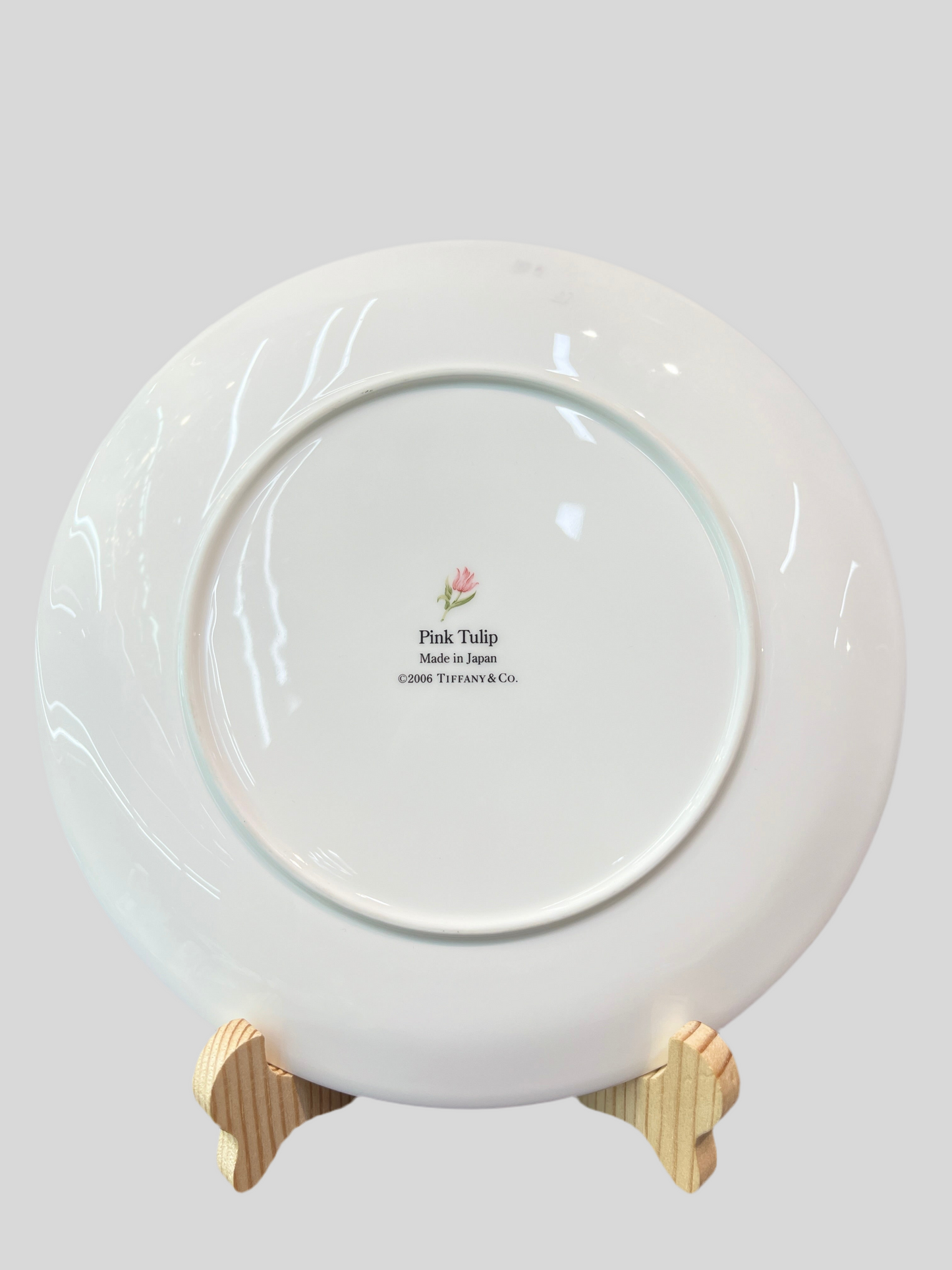 TIFFANY Tiffany - Pink Tulip Large Plate