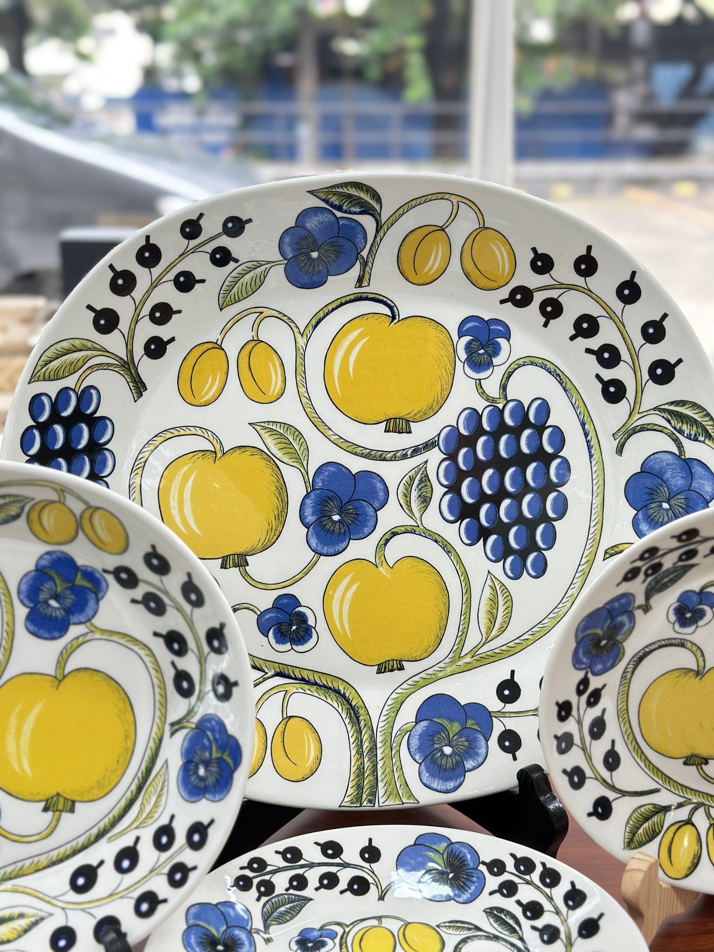 Arabia Paratiisi Serving Plate Birger Kaipiainen