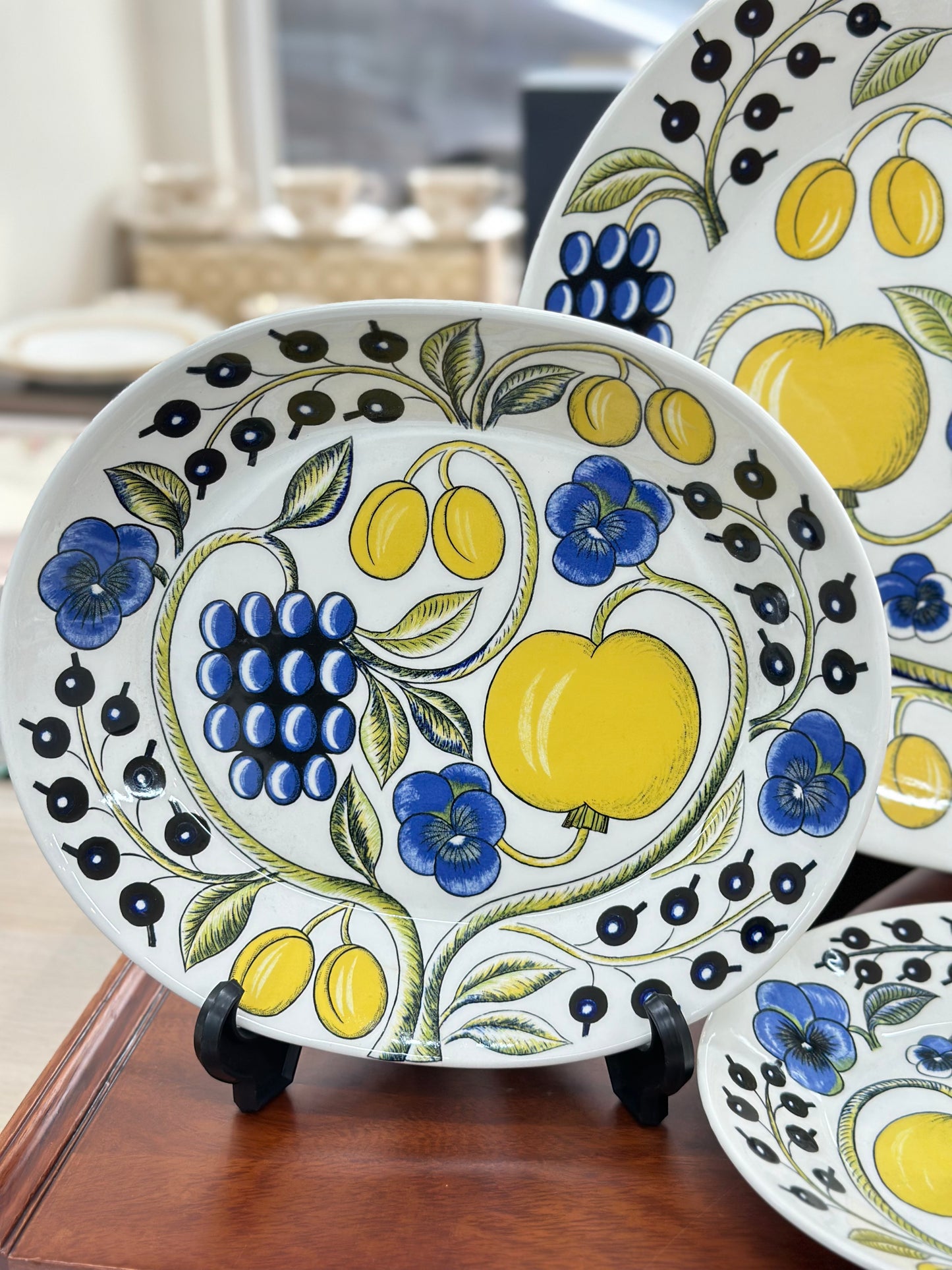 Arabia Paratiisi Serving Plate Birger Kaipiainen