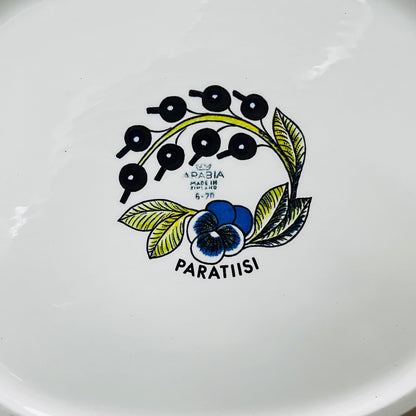 Arabia Paratiisi Serving Plate Birger Kaipiainen vintage retro