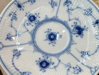 Royal Copenhagen Blue Fluted Plain Saucer No. 2162. Saucer Only NO CUP. Denmark