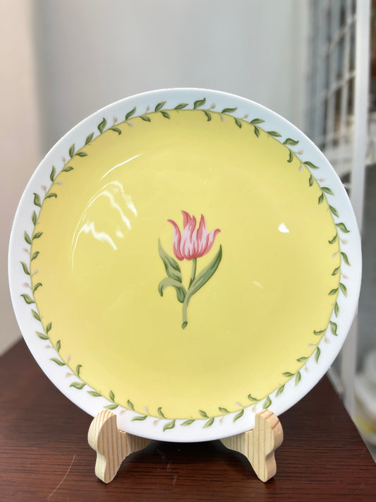TIFFANY Tiffany - Pink Tulip Large Plate