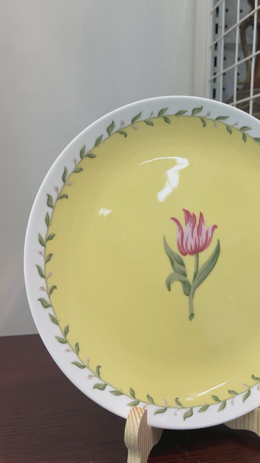 TIFFANY Tiffany - Pink Tulip Large Plate